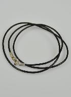 Collier Cordon 55cm pour Pendentif - Fermoir en Argent Rhodié