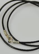 Collier Cordon 55cm pour Pendentif - Fermoir en Argent Rhodié
