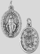 Médaille Vierge Miraculeuse avec Image & Pochette Cadeau