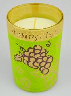 Bougie Parfumée en Verre Chardonnay et Figues