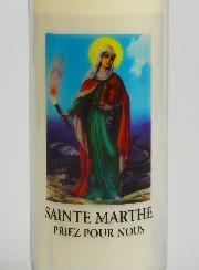Bougie de Neuvaine à Sainte Marthe - 17.5cm