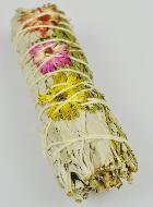 Smudge de Sauge Blanche & Pétales de Marguerite et Cèdre