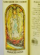 Bougie de Neuvaine de Consolation - Notre Dame de Lourdes