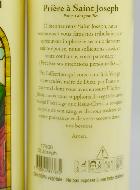 Bougie de Neuvaine Prier pour notre Famille - Saint Joseph