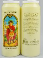 Bougie de Neuvaine Prière Miraculeuse - Saint Expédit