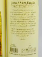 Bougie de Neuvaine Prière Miraculeuse - Saint Expédit