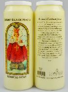 Bougie de Neuvaine Prière Grâce de Pureté à l'Enfant Jésus