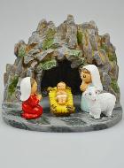 Crèche de Noël du Monde - Nativité Grotte de Lourdes