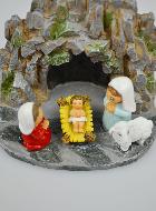 Crèche de Noël du Monde - Nativité Grotte de Lourdes