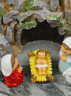 Crèche de Noël du Monde - Nativité Grotte de Lourdes