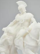 Statue de Saint Martin de Tours en Albâtre