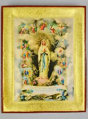 Icône Religieuse Vierge Marie - Immaculée Conception - 18cm