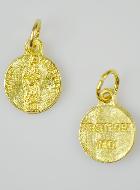 Médaille Sainte Marie-Madeleine Dorée - 12 mm