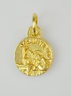 Médaille Sainte Rita Dorée - 12 mm