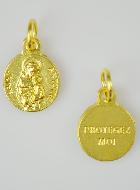 Médaille Saint Antoine Dorée - 12 mm