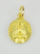 Médaille Saint Curé d'Ars Dorée - 12 mm