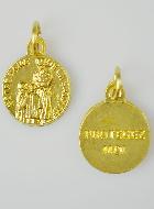 Médaille Notre Dame de la Salette Dorée - 15 mm