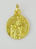 Médaille Notre Dame de la Salette Dorée - 15 mm