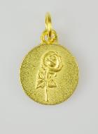 Médaille Sainte Rita Dorée - 15 mm