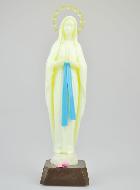 Statue Notre Dame de Lourdes Fluo - 20cm
