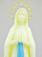 Statue Notre Dame de Lourdes Fluo - 20cm