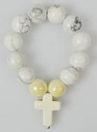 Dizainier en Pierre Naturelle - Howlite