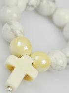 Dizainier en Pierre Naturelle - Howlite