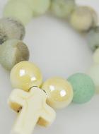 Dizainier en Pierre Naturelle - Amazonite Givrée