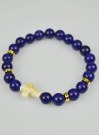 Bracelet Religieux en Pierre Naturelle - Lapis Lazuli