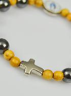 Bracelet Religieux des Saints - Vierge Miraculeuse & Croix