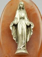 Statue Religieuse Bloc - Vierge Miraculeuse