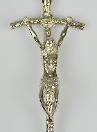 Crucifix à Suspendre 14cm - Argent