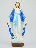 Statue de la Vierge Miraculeuse Résine et Fibre de Verre - 20cm