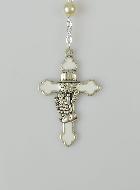 Coffret de Première Communion Chapelet + Médaille Miraculeuse - Argenté