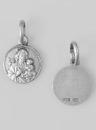 Médaille en Argent Massif - Saint Joseph - 10mm
