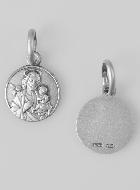Médaille en Argent Massif - Saint Joseph - 10mm
