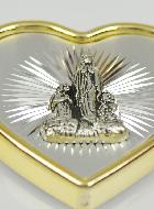 Magnet Coeur - Apparitions de Lourdes