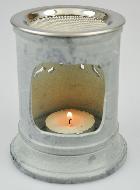 Brûle-Encens Photophore en Stéatite - Arbre de Vie