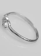 Bague Amour Divin en Argent Massif - Taille 58