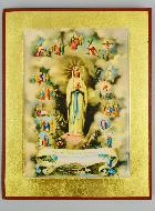 Icône Byzantine Vierge Marie - Immaculée Conception - 18cm