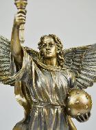 Statue Religieuse de l'Archange Jophiel en Bronze - 35cm