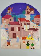 Mon Calendrier de l'Avent - Le Joli Village de Noël