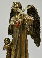 Statue de l'Archange Chamael en Bronze - 31cm