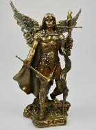Statue Religieuse de Gabriel Archange en Bronze - 24cm