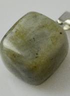 Pendentif en Pierre Naturelle de Labradorite - 13mm
