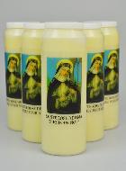 Lot de 6 Bougies de Neuvaine Sainte Rose de Lima