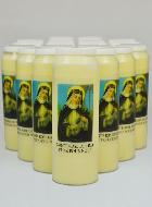 Lot de 20 Bougies de Neuvaine Sainte Rose de Lima