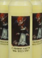 Lot de 6 Bougies de Neuvaine Saint Thomas d'Aquin