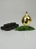 Coffret Encens Sainte Rita + Charbon + Brûle-encens