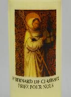 Bougie de Neuvaine Saint Bernard de Clairvaux